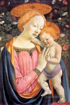 Madonna und Kind 3 Renaissance Domenico Veneziano Ölgemälde